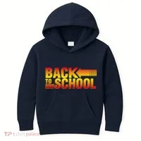 Back To School Parody Logo Kids Hoodie thumb 0