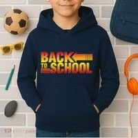 Back To School Parody Logo Kids Hoodie thumb 2