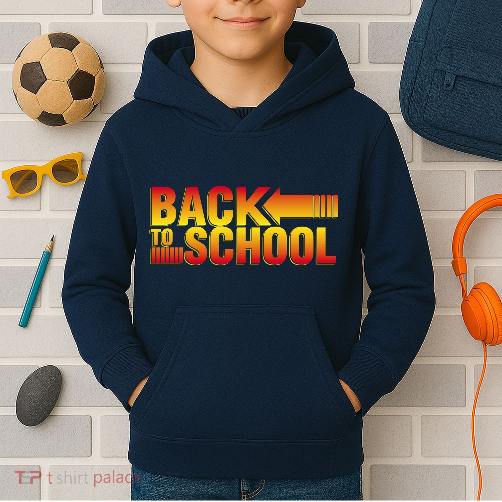 Back To School Parody Logo Kids Hoodie