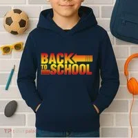 Back To School Parody Logo Kids Hoodie thumb 2