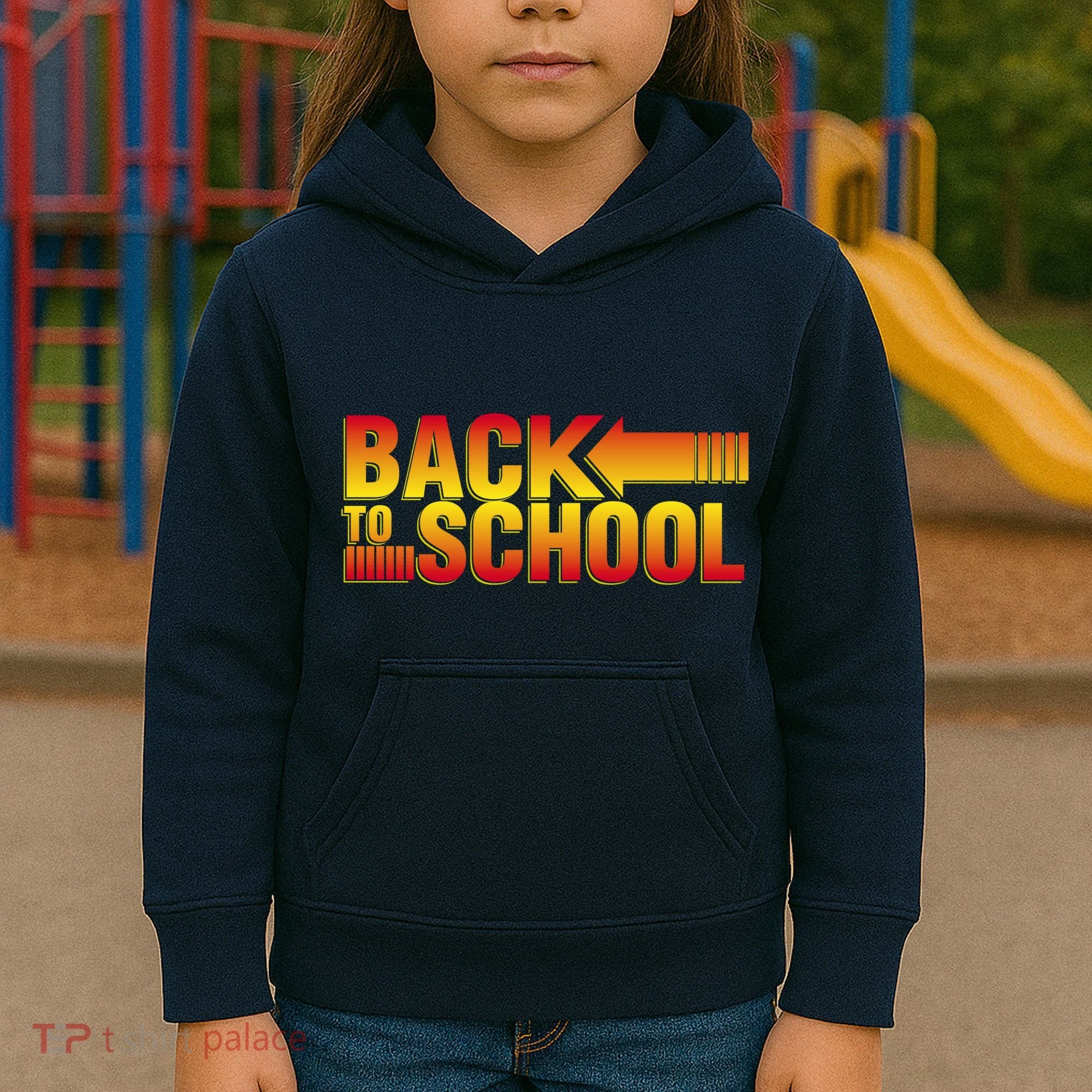 Back To School Parody Logo Kids Hoodie