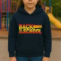 Back To School Parody Logo Kids Hoodie thumb 3