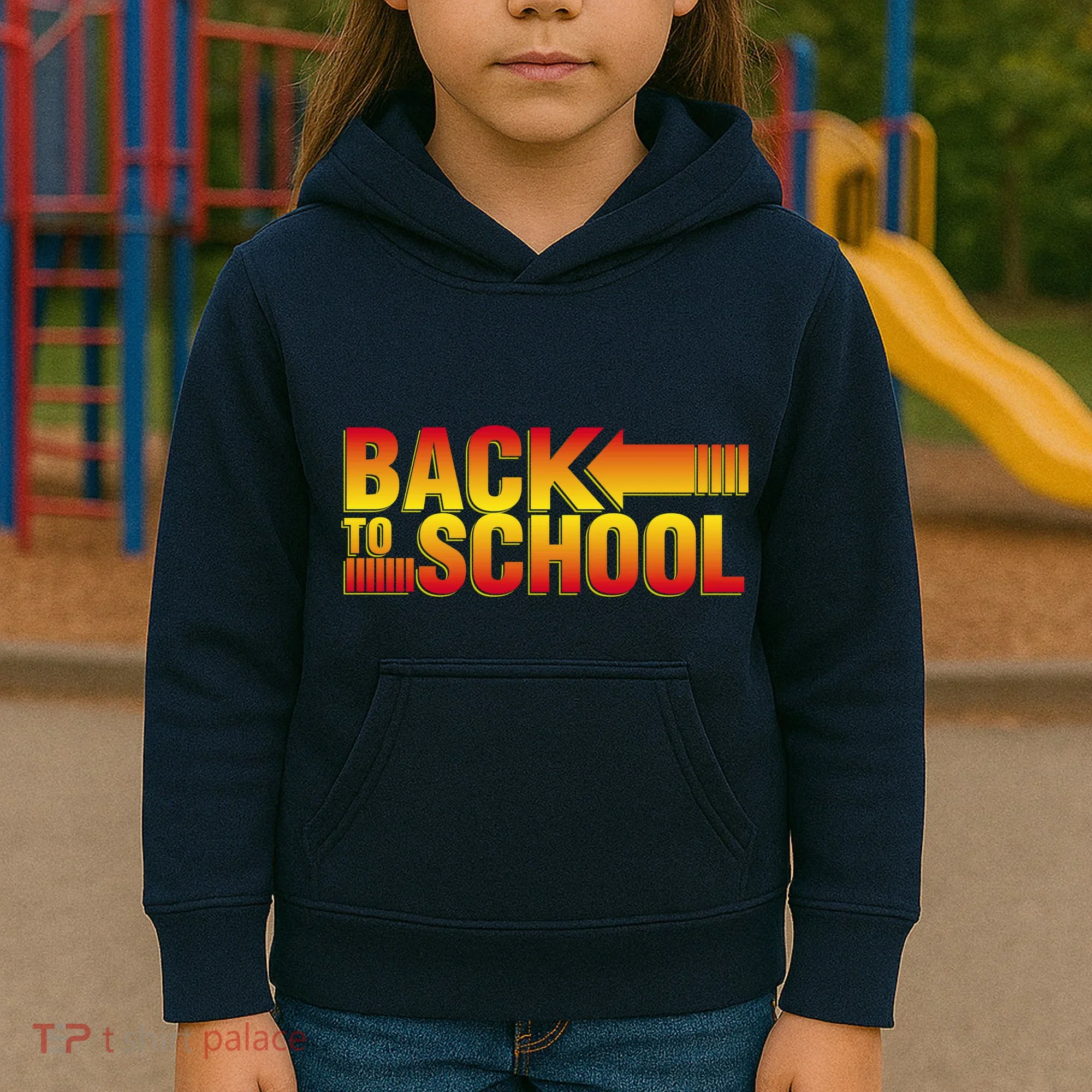 Back To School Parody Logo Kids Hoodie