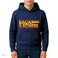 Back To School Parody Logo Kids Hoodie thumb 4