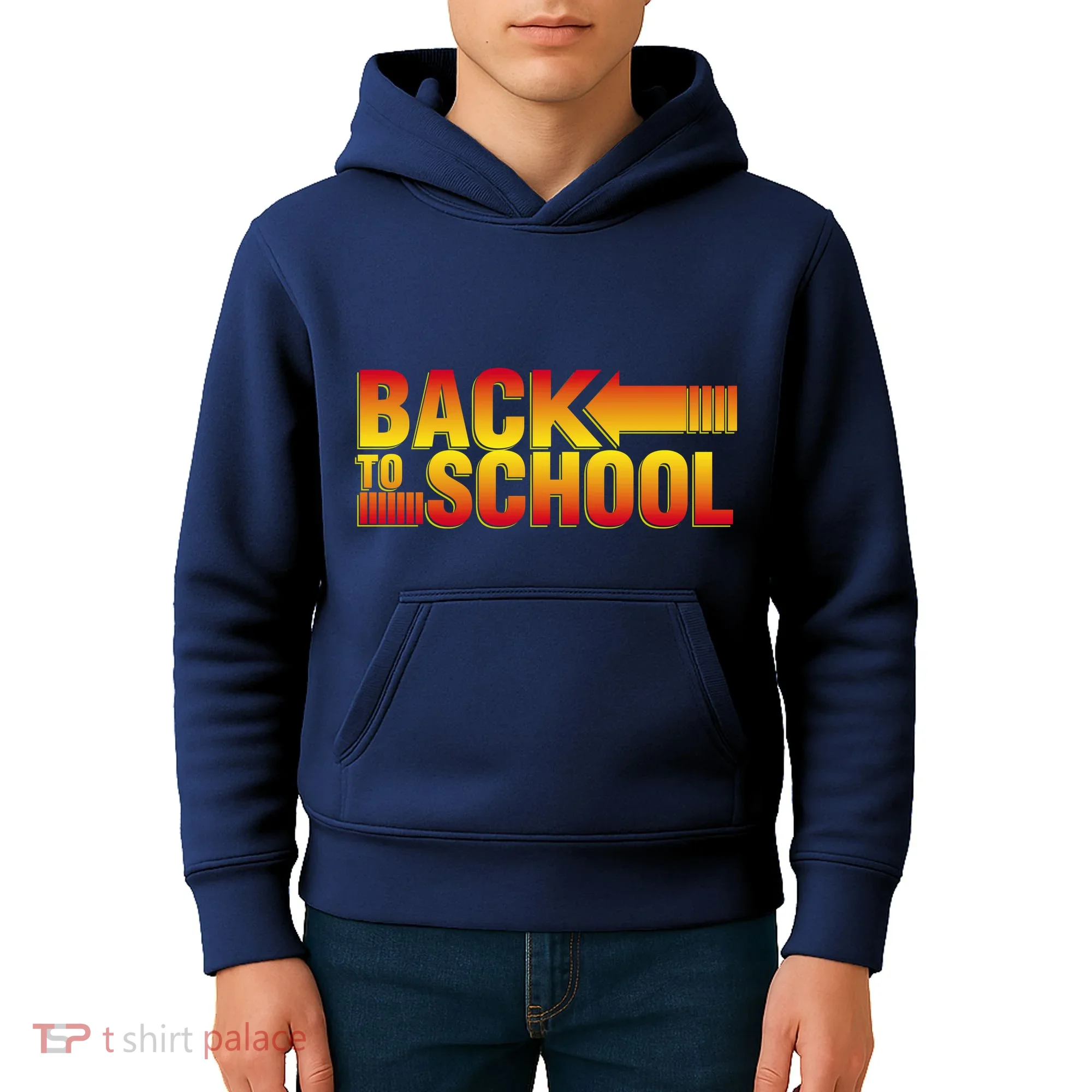 Back To School Parody Logo Kids Hoodie
