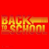 Back To School Parody Logo Santa Hat thumb 1