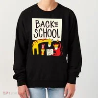 Back To School Stay Safe Animal Women's Sweatshirt thumb 0