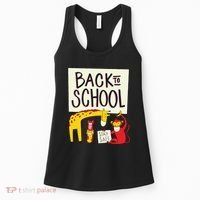 Back To School Stay Safe Animal Women's Tank Top thumb 0