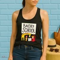 Back To School Stay Safe Animal Women's Tank Top thumb 2