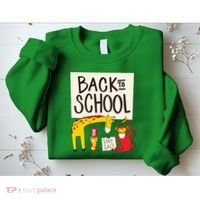 Back To School Stay Safe Animal Sweatshirt thumb 2