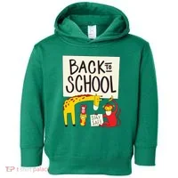 Back To School Stay Safe Animal Toddler Hoodie thumb 0