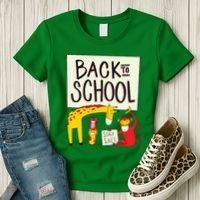 Back To School Stay Safe Animal Women's T-Shirt thumb 3