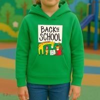 Back To School Stay Safe Animal Kids Hoodie thumb 3