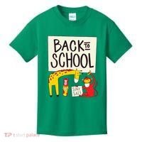 Back To School Stay Safe Animal Kids T-Shirt thumb 0