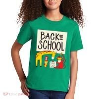 Back To School Stay Safe Animal Kids T-Shirt thumb 2