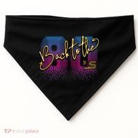 Back To The Eighties  USA-Made Doggie Bandana thumb 0