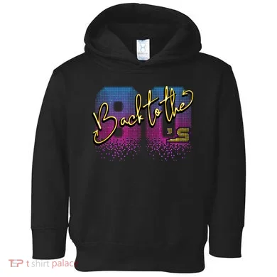 Back To The Eighties  Toddler Hoodie