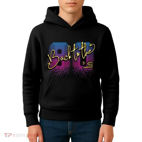 Back To The Eighties  Kids Hoodie