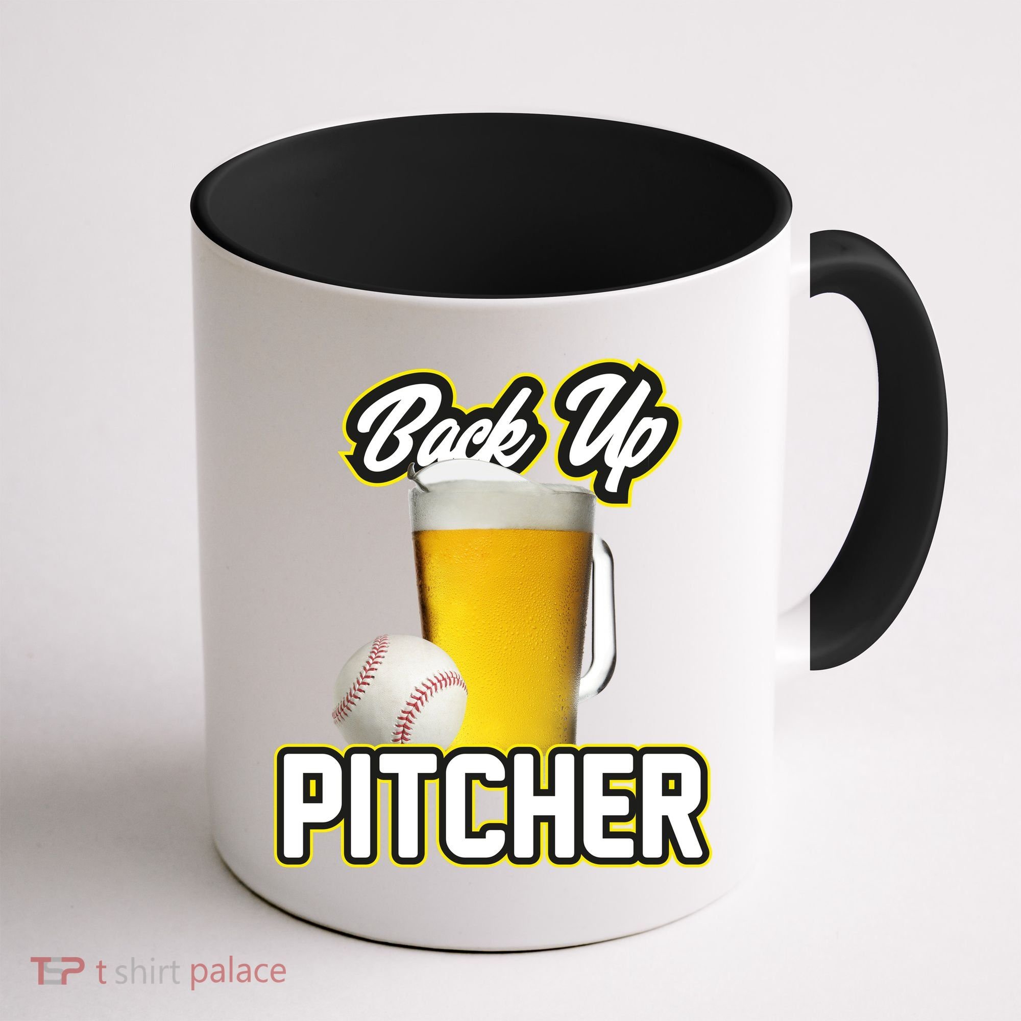 Back Up Pitcher Coffee Mug