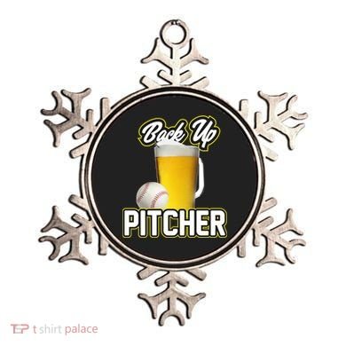 Back Up Pitcher Ornament
