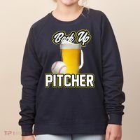 Back Up Pitcher Women's Sweatshirt thumb 0