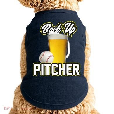 Back Up Pitcher Doggie Tank