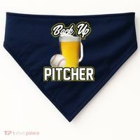 Back Up Pitcher USA-Made Doggie Bandana thumb 0