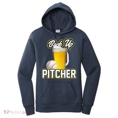 Back Up Pitcher Women's Hoodie