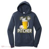 Back Up Pitcher Women's Hoodie thumb 0