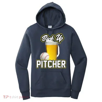 Back Up Pitcher Women's Hoodie