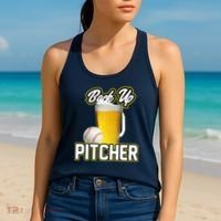 Back Up Pitcher Women's Tank Top thumb 2
