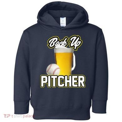 Back Up Pitcher Toddler Hoodie