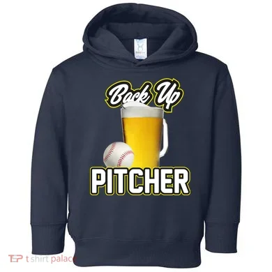 Back Up Pitcher Toddler Hoodie