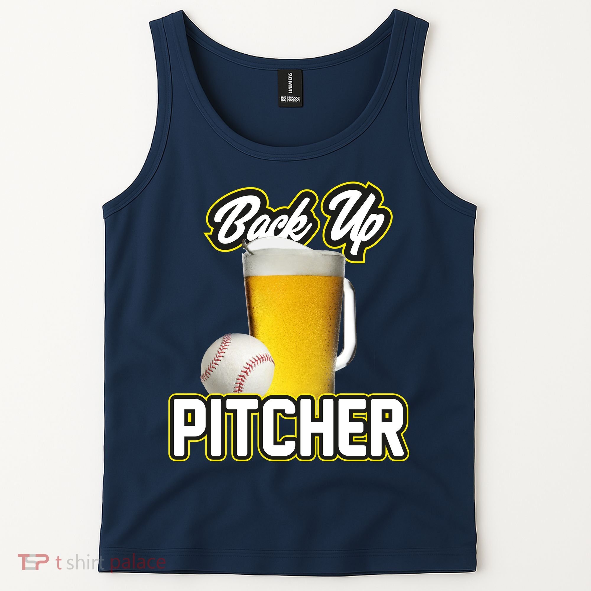 Back Up Pitcher Tank Top