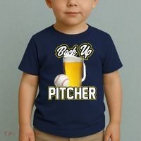 Back Up Pitcher Toddler T-Shirt thumb 2