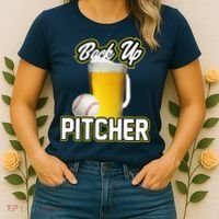 Back Up Pitcher Women's T-Shirt thumb 2