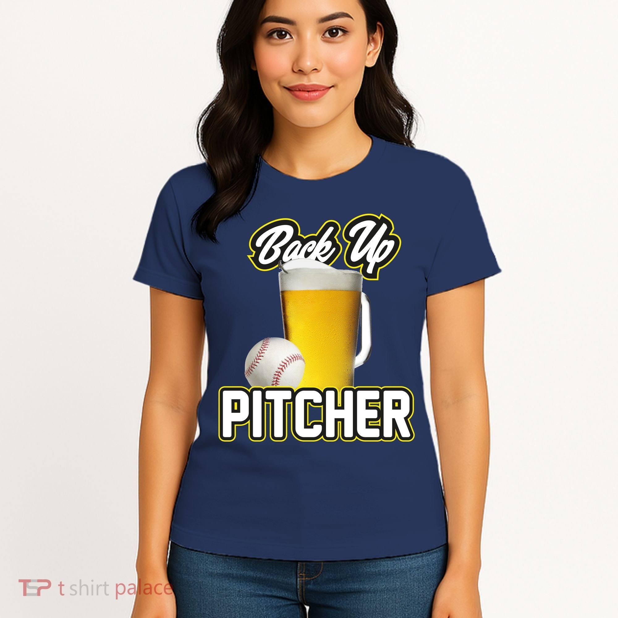 Back Up Pitcher Women's T-Shirt