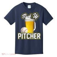 Back Up Pitcher Kids T-Shirt thumb 0