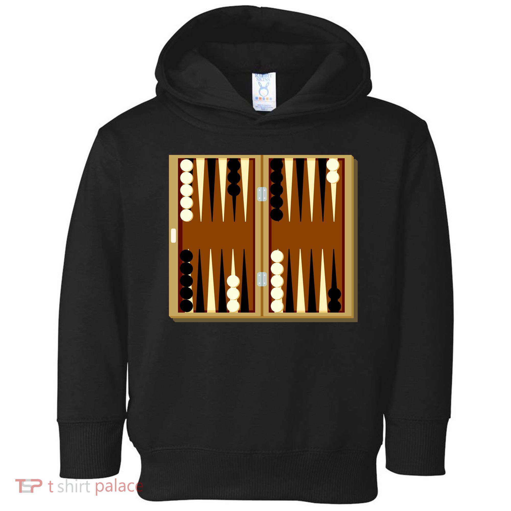 Backgammon Toddler Hoodie