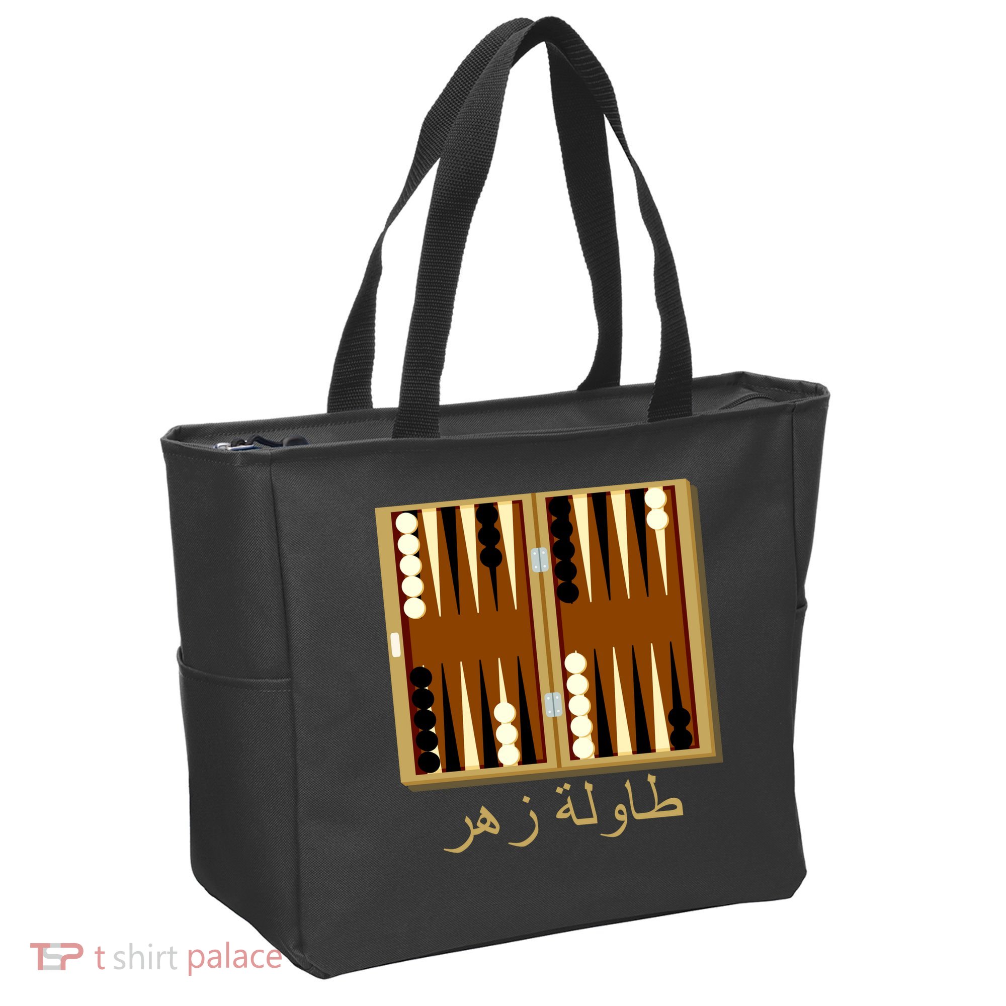 Backgammon Board In Arabic Tote Bag