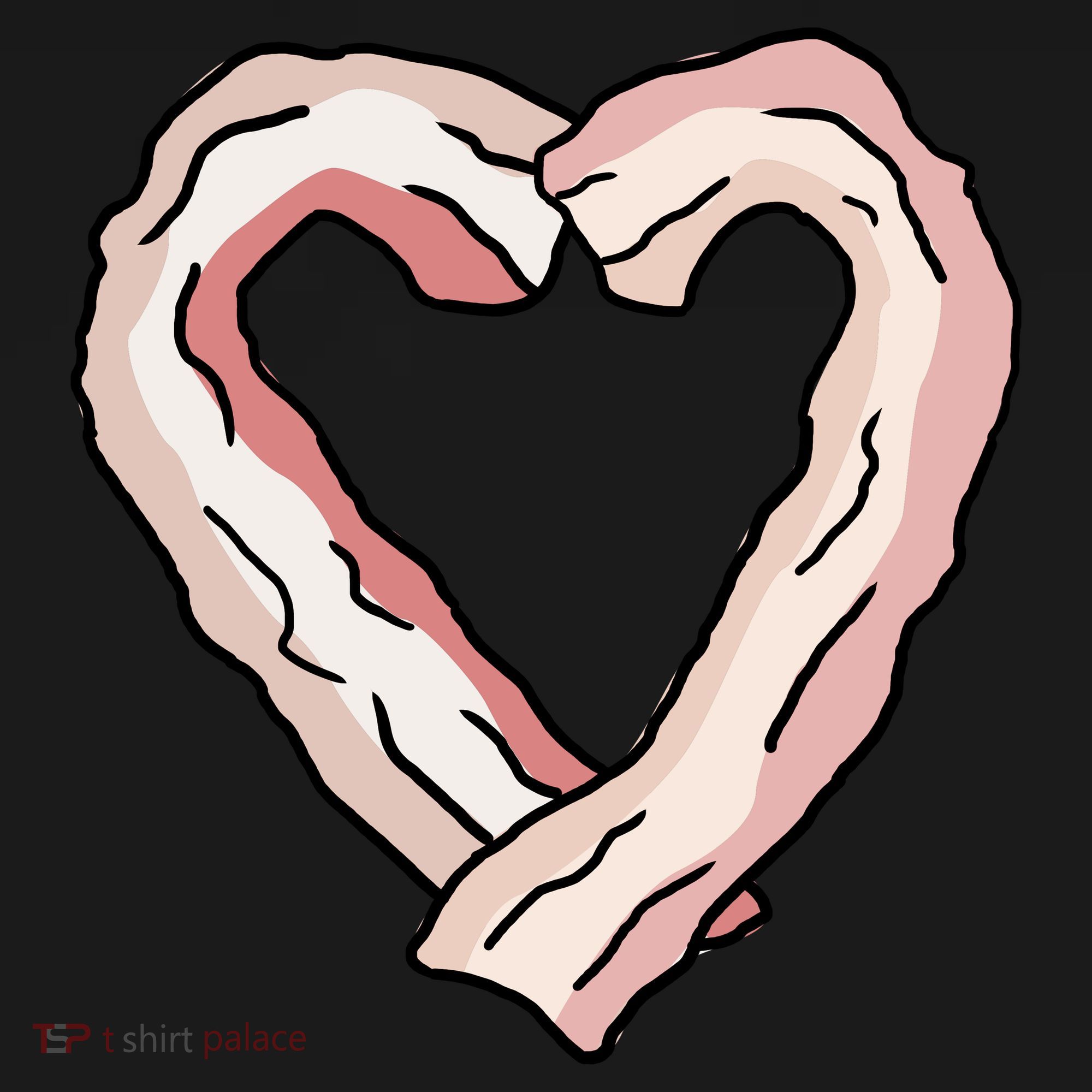 Bacon Heart Doggie Tank