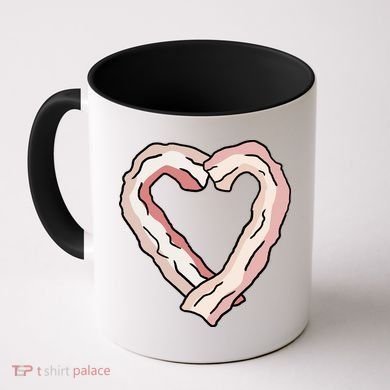 Bacon Heart Coffee Mug