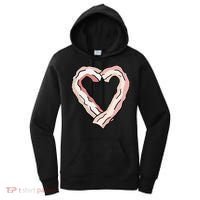 Bacon Heart Women's Hoodie thumb 0
