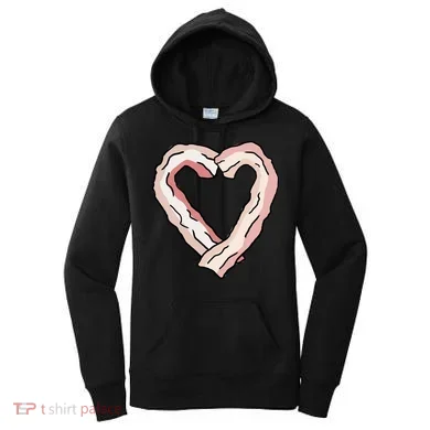Bacon Heart Women's Hoodie