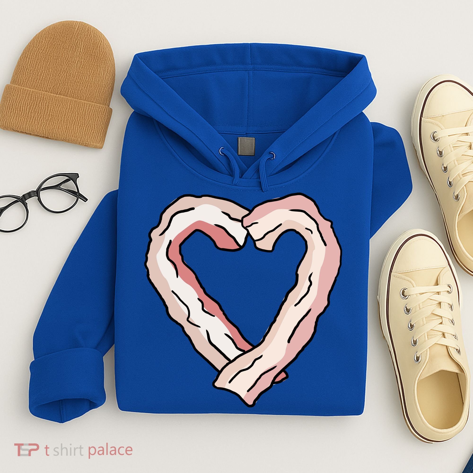 Bacon Heart Hoodie
