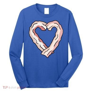 Bacon Heart Long Sleeve Shirt