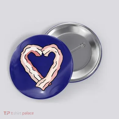 Bacon Heart Button