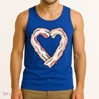 Bacon Heart Tank Top thumb 3