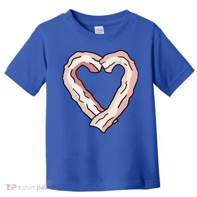 Bacon Heart Toddler T-Shirt