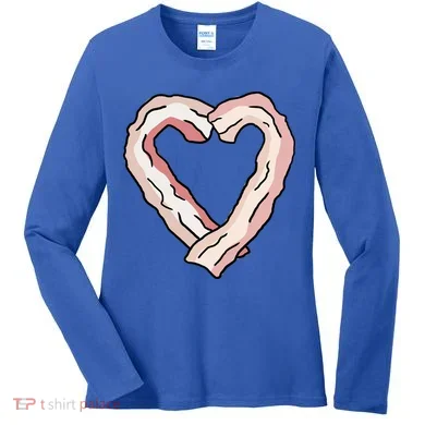 Bacon Heart Women's Long Sleeve Shirt